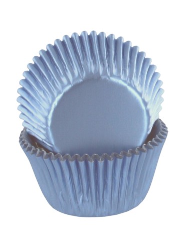 Baked with Love Folie Baking Cups Blauw -45st-