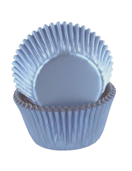 Baked with Love Folie Baking Cups Blauw -45st-