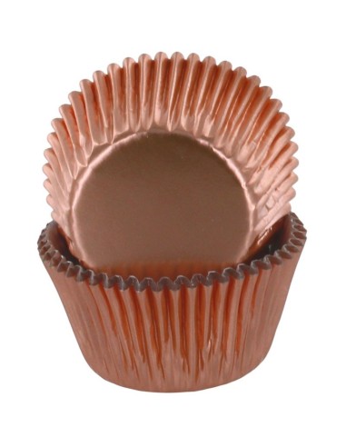 Baked with Love Folie Baking Cups Rose Goud -50st-