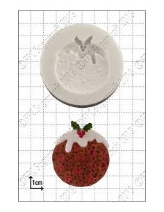 FPC Siliconen Mal  Xmas Pudding