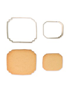 PME Koekjes Uitsteker Set Plaque Style 5 -2st- 2