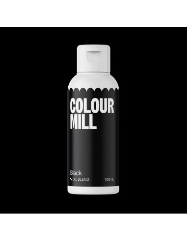 Colour Mill Chocolade Kleurstof Black -100ml-