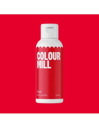 Colour Mill Chocolade Kleurstof Red -100ml-