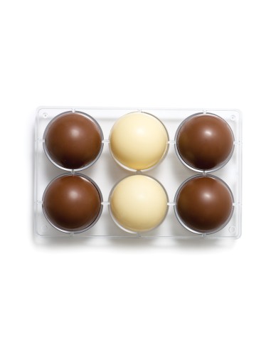 Decora Chocolade Mal Halve Bol -7,5cm-