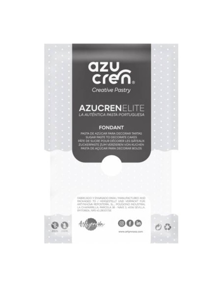 Azucren Elite Rolfondant Wit -2,5kg-