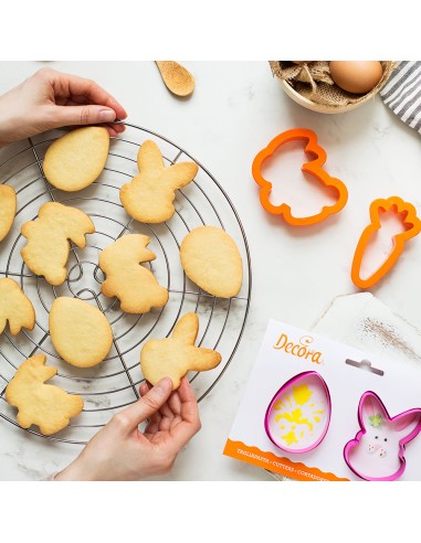 Decora Uitsteker Set Konijn en Wortel  -2st-