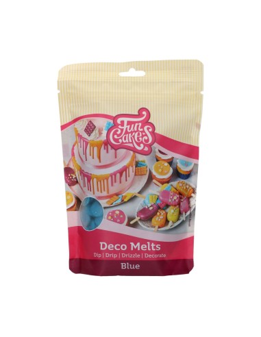 FunCakes Deco Melts Blauw -250gr-