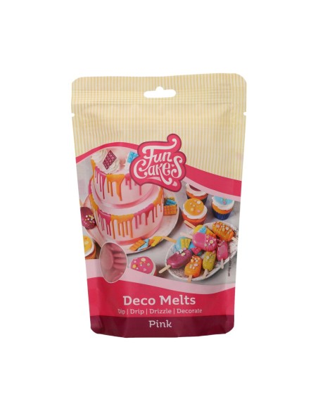 FunCakes Deco Melts Roze -250gr-