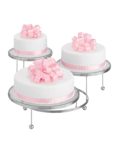 Wilton Taartstandaard Set Sierlijk -3st- 2