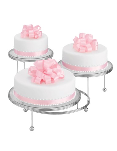 Wilton Taartstandaard Set Sierlijk -3st-