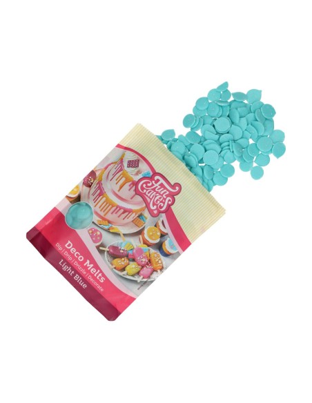 FunCakes Deco Melts Licht Blauw -250gr-