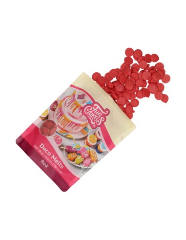 FunCakes Deco Melts Rood -250gr-