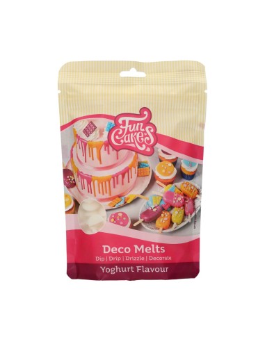FunCakes Deco Melts Yoghurt Smaak -250gr-
