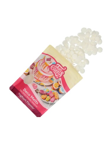 FunCakes Deco Melts Yoghurt Smaak -250gr-
