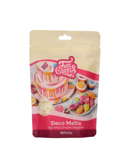 FunCakes Deco Melts Wit -250gr-