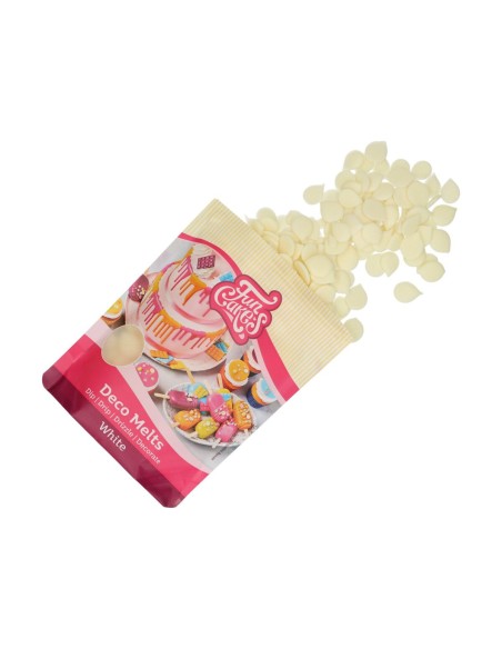 FunCakes Deco Melts Wit -250gr-