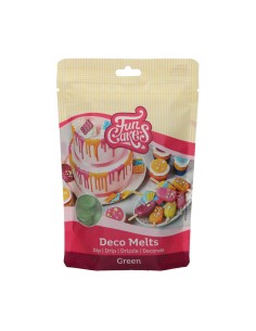 FunCakes Deco Melts Groen -250gr- 2