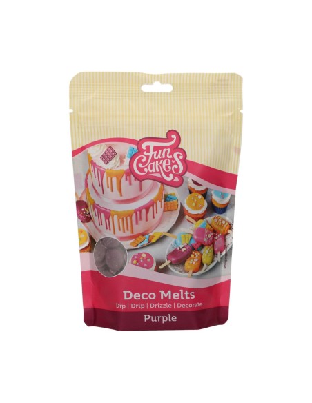 FunCakes Deco Melts Paars -250gr-