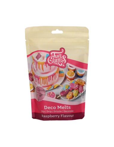 FunCakes Deco Melts Frambozen Smaak -250gr-