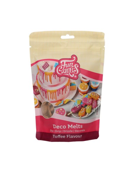 FunCakes Deco Melts Toffee Smaak -250gr-