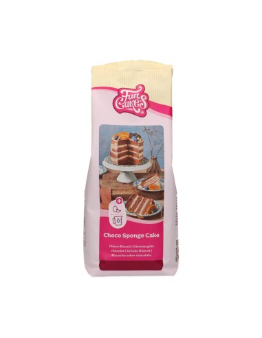 FunCakes Mix voor Chocolade Biscuit -1kg-
