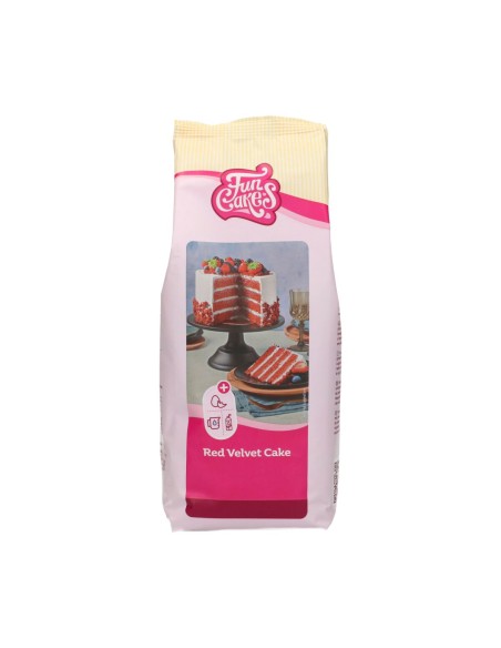 FunCakes Mix voor Red Velvet Cake -1kg-