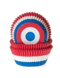 House of Marie Baking Cups Vlag Nederland -48st-
