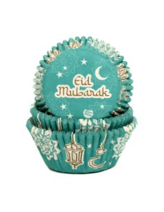 House of Marie Baking Cups Eid Mubarak -48st-