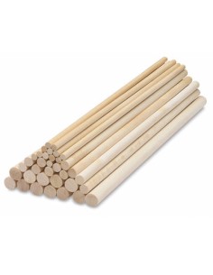 PME Dowel Rods Hout (set van 12)