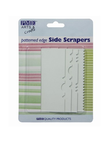 PME Pattern Edge Side Scraper (set van 4)