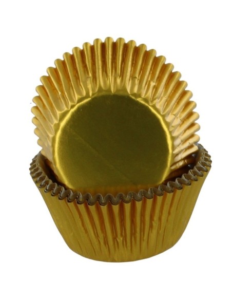 Baked with Love Folie Baking Cups Goud -50st-