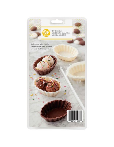 Wilton Chocolade Mal Dessert Bakjes