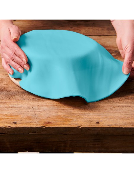 FunCakes Uitgerolde Fondant Disc Baby Blue