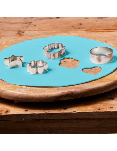 FunCakes Uitgerolde Fondant Disc Baby Blue