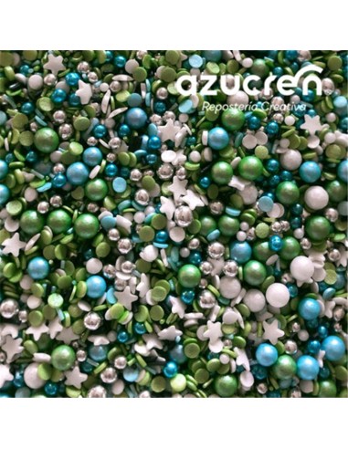 Azucren Sprinkle Mix Emerald -90gr-