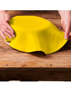 FunCakes Uitgerolde Fondant Disc Mellow Yellow 2