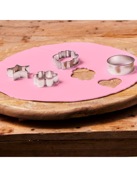 FunCakes Uitgerolde Fondant Disc Sweet Pink