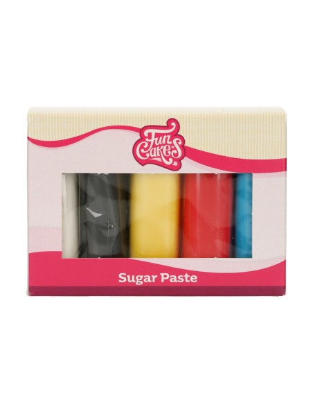 FunCakes Rolfondant Multipack Primair -5x100gr-