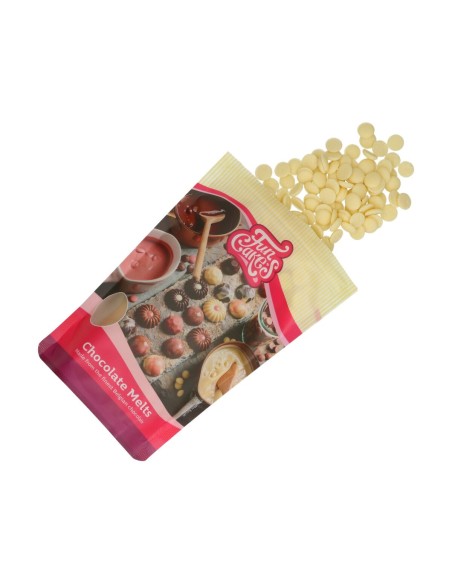 FunCakes Chocolade Melts Wit -350gr-
