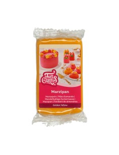 FunCakes Marsepein Geel Golden Yellow -250gr-