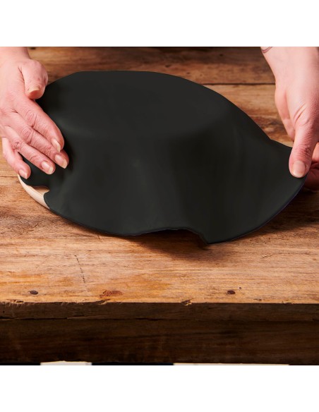 FunCakes Uitgerolde Fondant Disc Raven Black
