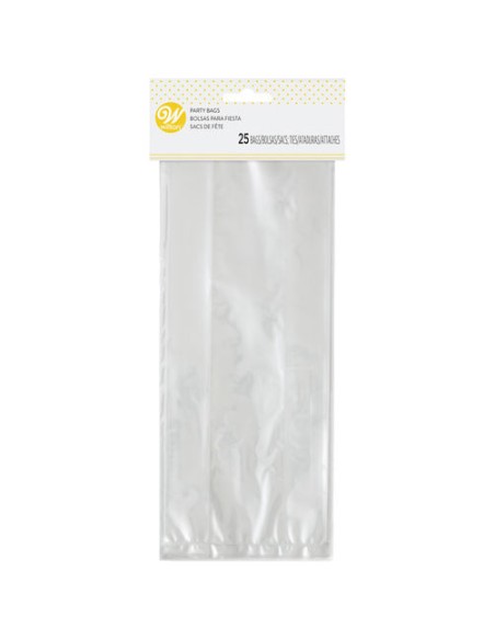 Wilton Traktatiezakjes Transparant -25st-