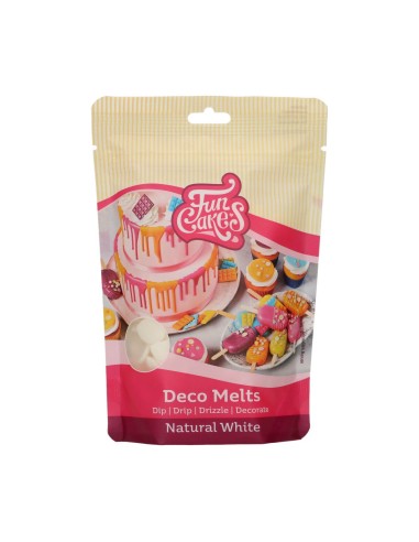 FunCakes Deco Melts Sneeuw Wit -250gr-