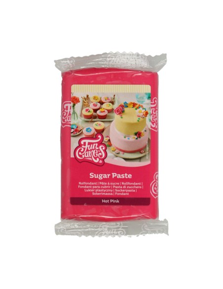 FunCakes Rolfondant Roze Hot Pink -250gr-