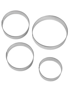 Wilton Uitsteker Set Rond Metaal -4st-