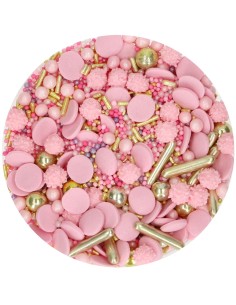 FunCakes Sprinkle Medley Glamour Pink -65gr-