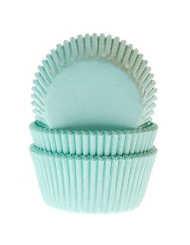 House of Marie Baking Cups Effen Mint -48st-