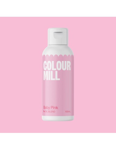 Colour Mill Chocolade Kleurstof Baby Pink -100ml-