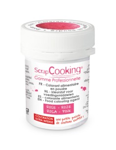 Scrapcooking Poeder Kleurstof Roze -5gr-