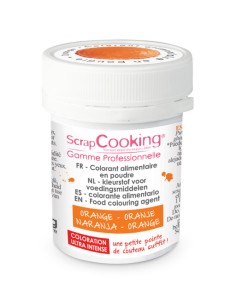 Scrapcooking Poeder Kleurstof Oranje -5gr-
